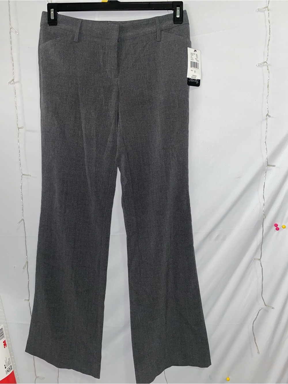 jcpenney Charcoal Gray Slim Dress Pants